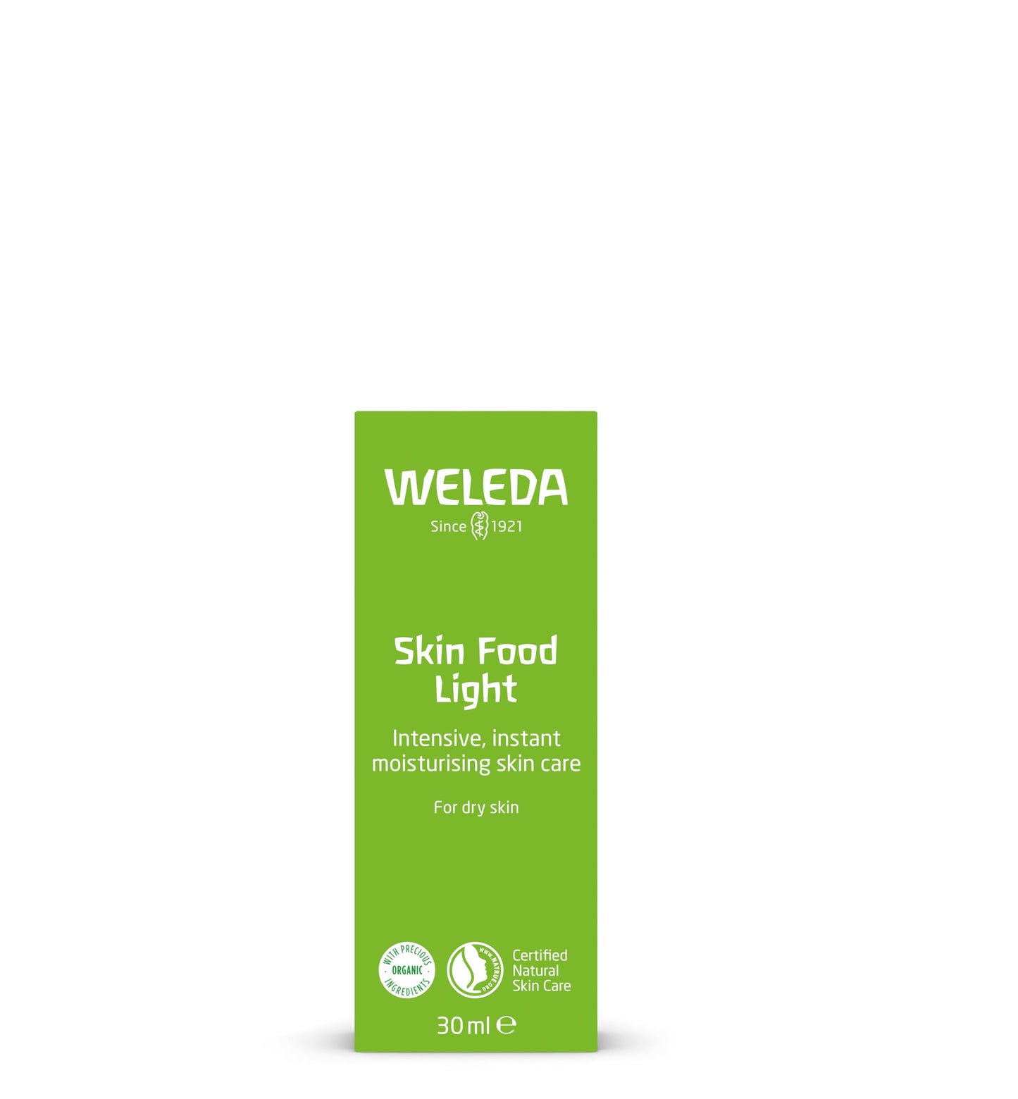 Weleda Skin Food Light, Dry Skin Moisturiser, Moisturising Cream & Primer, Face & Body, For Men & Women, Multiple Uses, 100% Certified Natural, Organic, 75ml