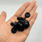 66 Pcs 10 Sizes Black Silicone Hole Plugs, Plastic Hole Plugs Set, Hole Seal Cov