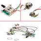 Electric Guitar Wiring Harness Kits for Strat Style Guitar Replacement, 2T1V Con