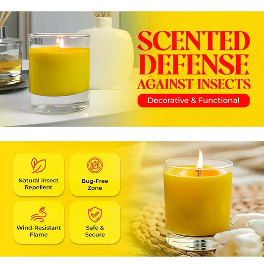 Prices Citronella Candle Jar 25hrs Outdoor Insect Repellent Garden Candle