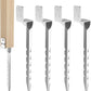 4Pcs Fence Post Anchor Ground Spike Wooden Post Anchor Ground Spike Swing Fixing