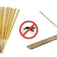 CITRONELLA INCENSE STICKS OUTDOOR GARDEN ANTIMOSQUITO INSECT REPELLER FRAGRANCED